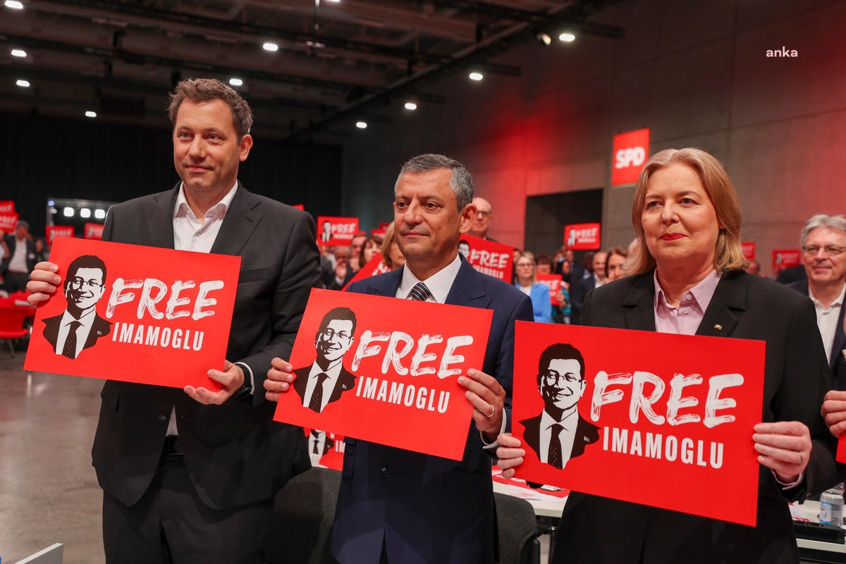 Almanya Sosyal Demokrat Partisi’nin ‘İmamoğlu’na özgürlük’ tasarısı kabul edildi